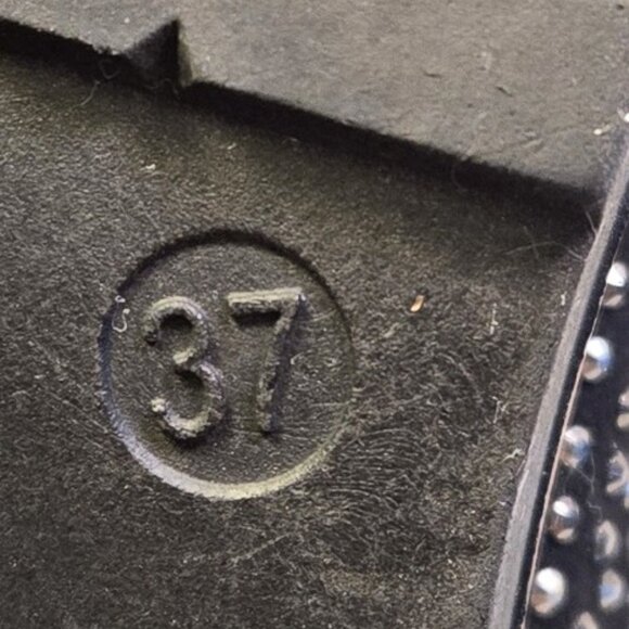 Toasty warm, sparkly, women's XTI lace up ankle boots size 37 - Picture 7 of 10